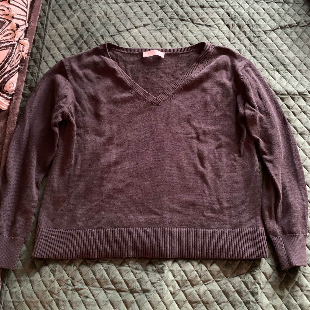 Everlane Black boxy cut sweater